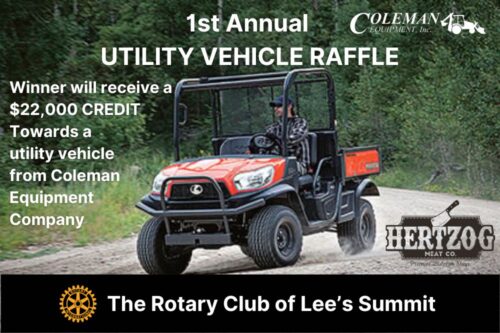 utility vehicle raffle